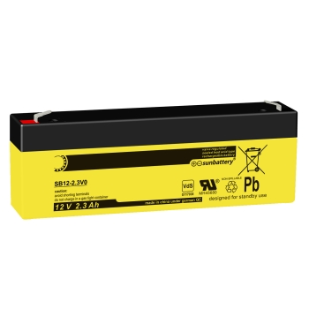 Sun Battery SB 12-2.3 VdS 12V 2,3Ah